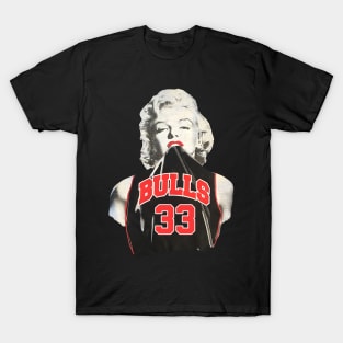 Marilyn Monroe Chicago Scottie Pippen T-Shirt